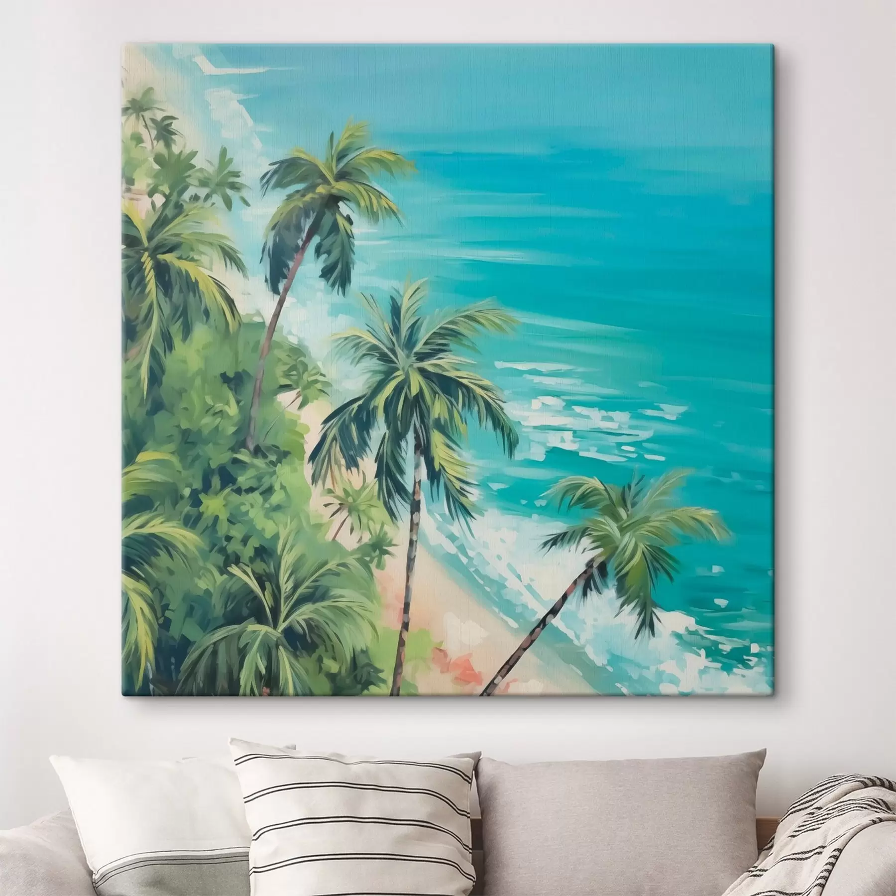Obraz Palmy nad morzem s44126