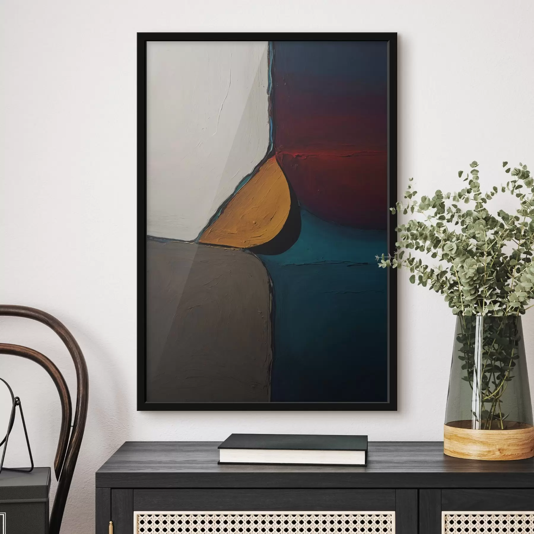 Fototapeta Wielokolorowa płaskorzeźba f44095