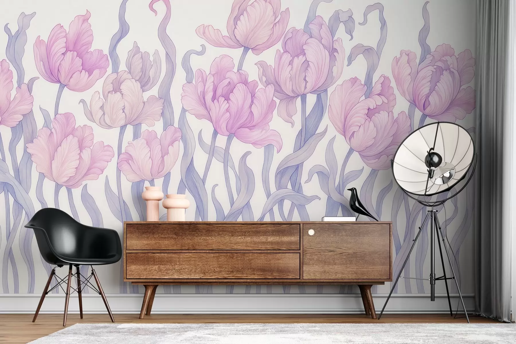 Fototapeta Delikatne i eleganckie tulipany w03817v1