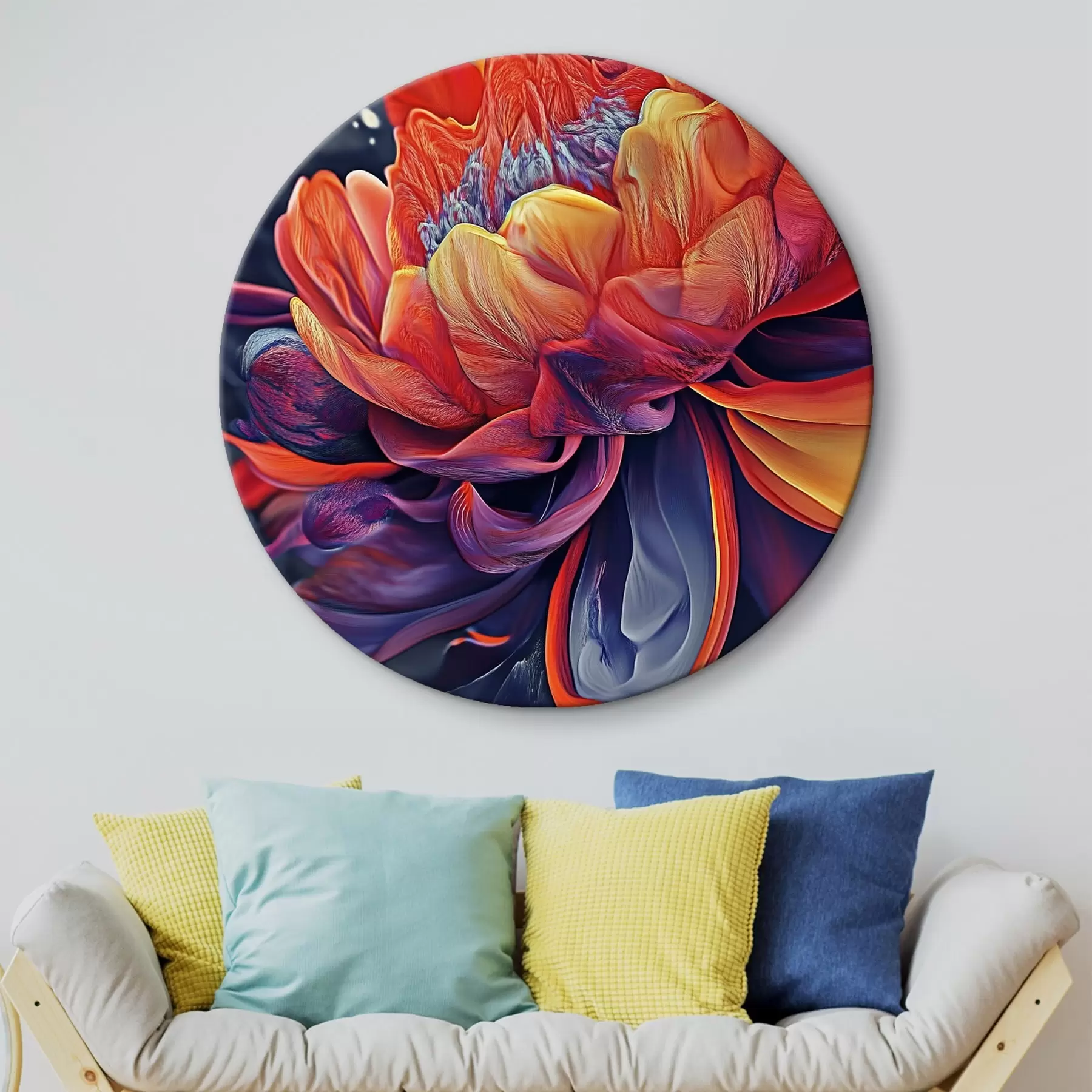 Obraz Duży, jasny kwiat r44214