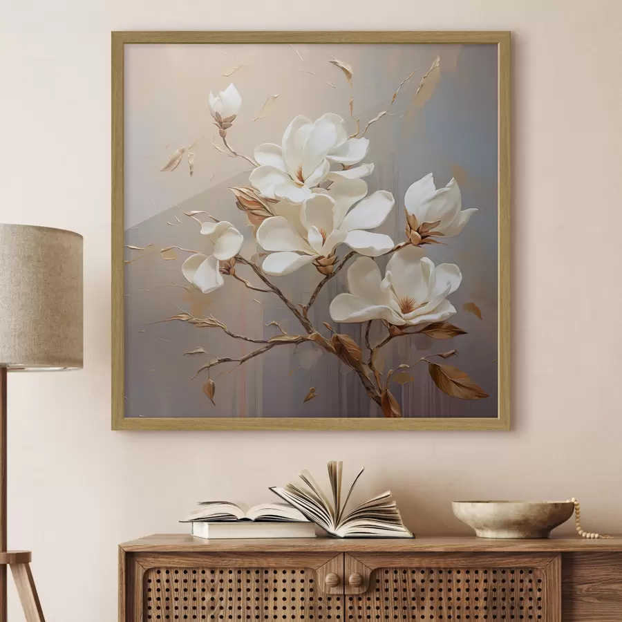 Fototapeta Magnolie w ciepłych odcieniach f43896