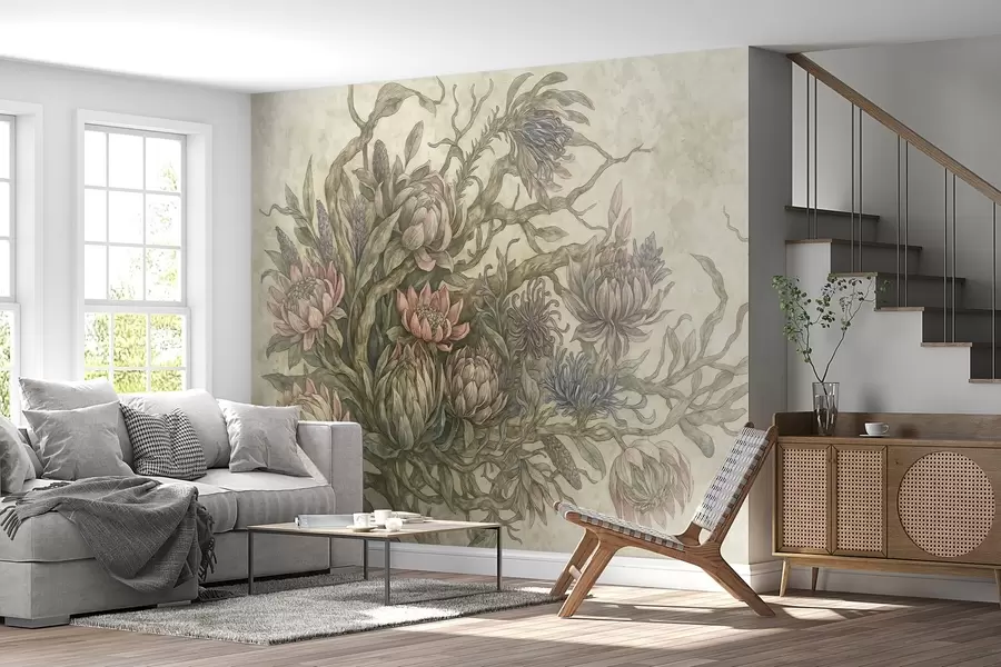 Fototapeta Kapryśne kwiaty w03975