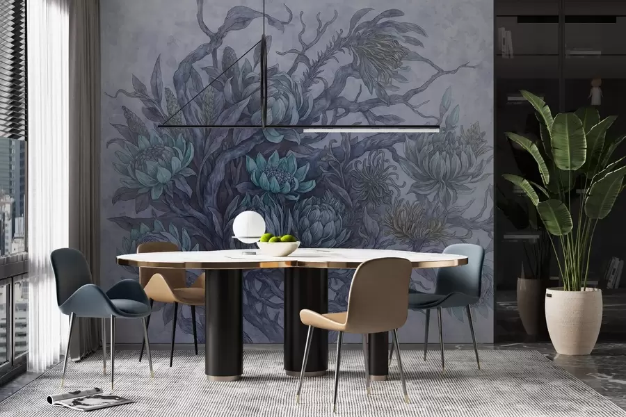 Fototapeta Kapryśne kwiaty w03975v1