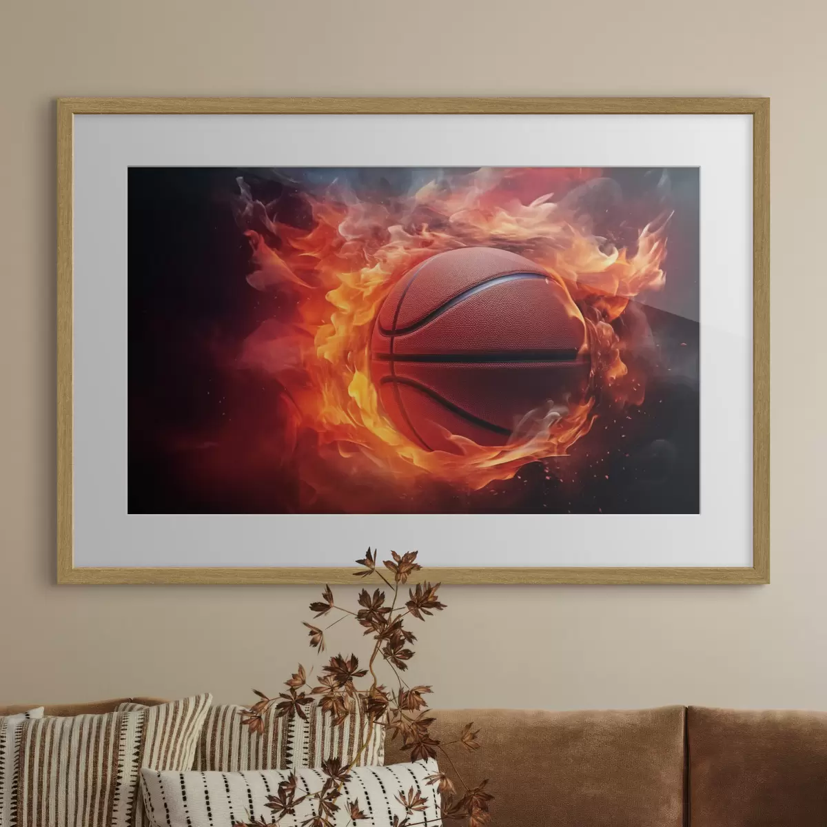 Plakat Ogień gry f44272