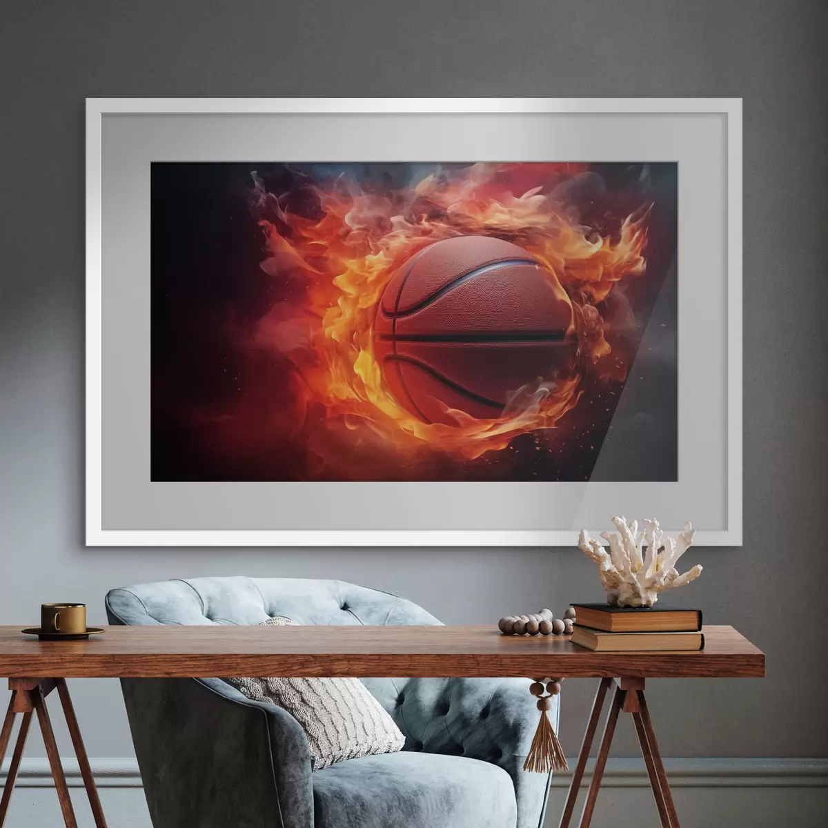 Plakat Ogień gry f44272