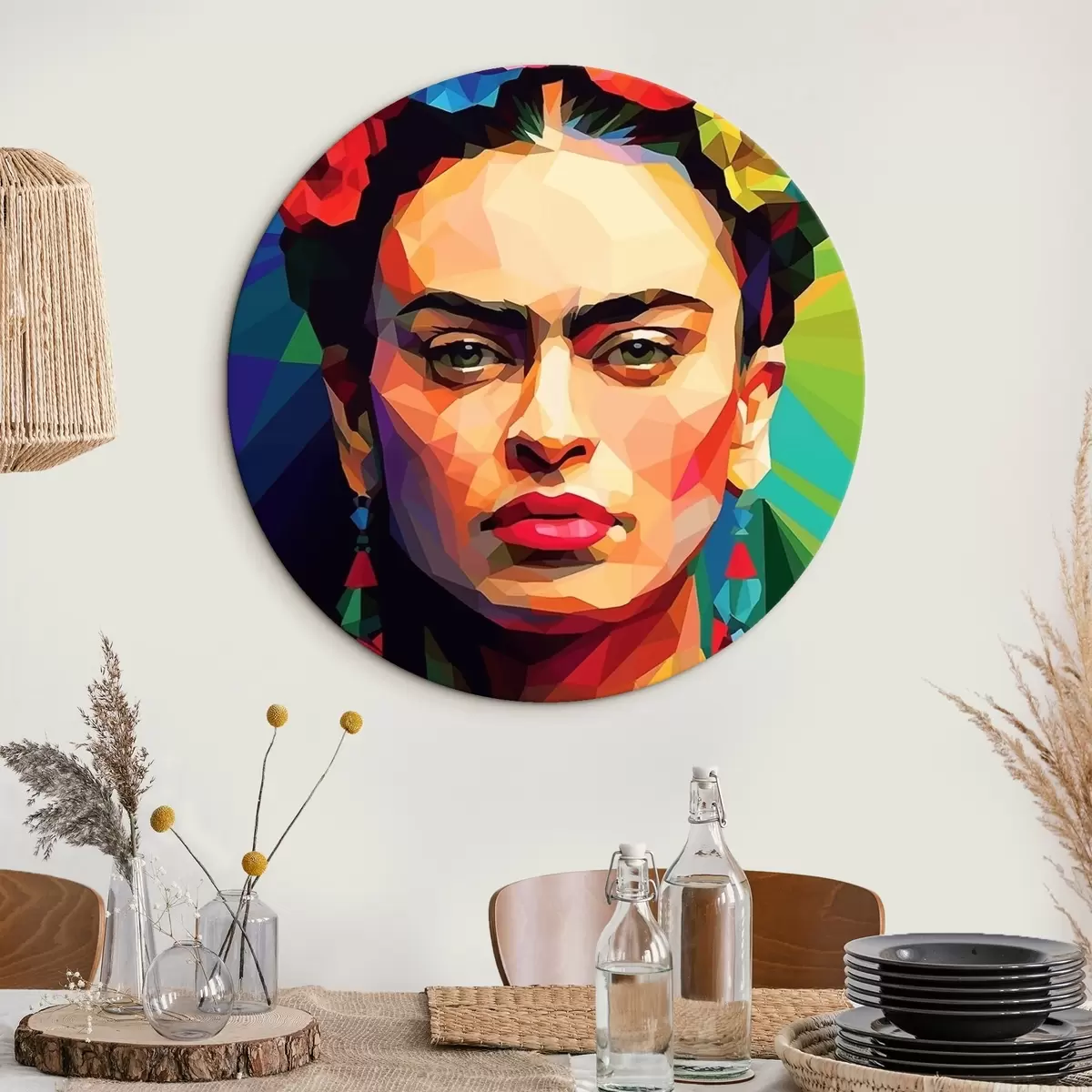 Okrągłe obrazy Frida r44277