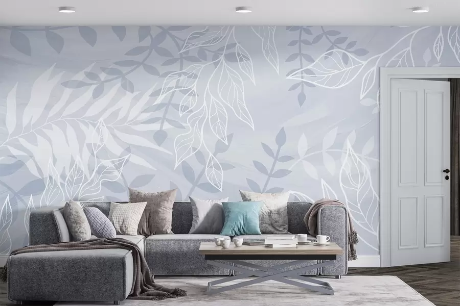 Fototapeta Wyprofilowane liście w03984