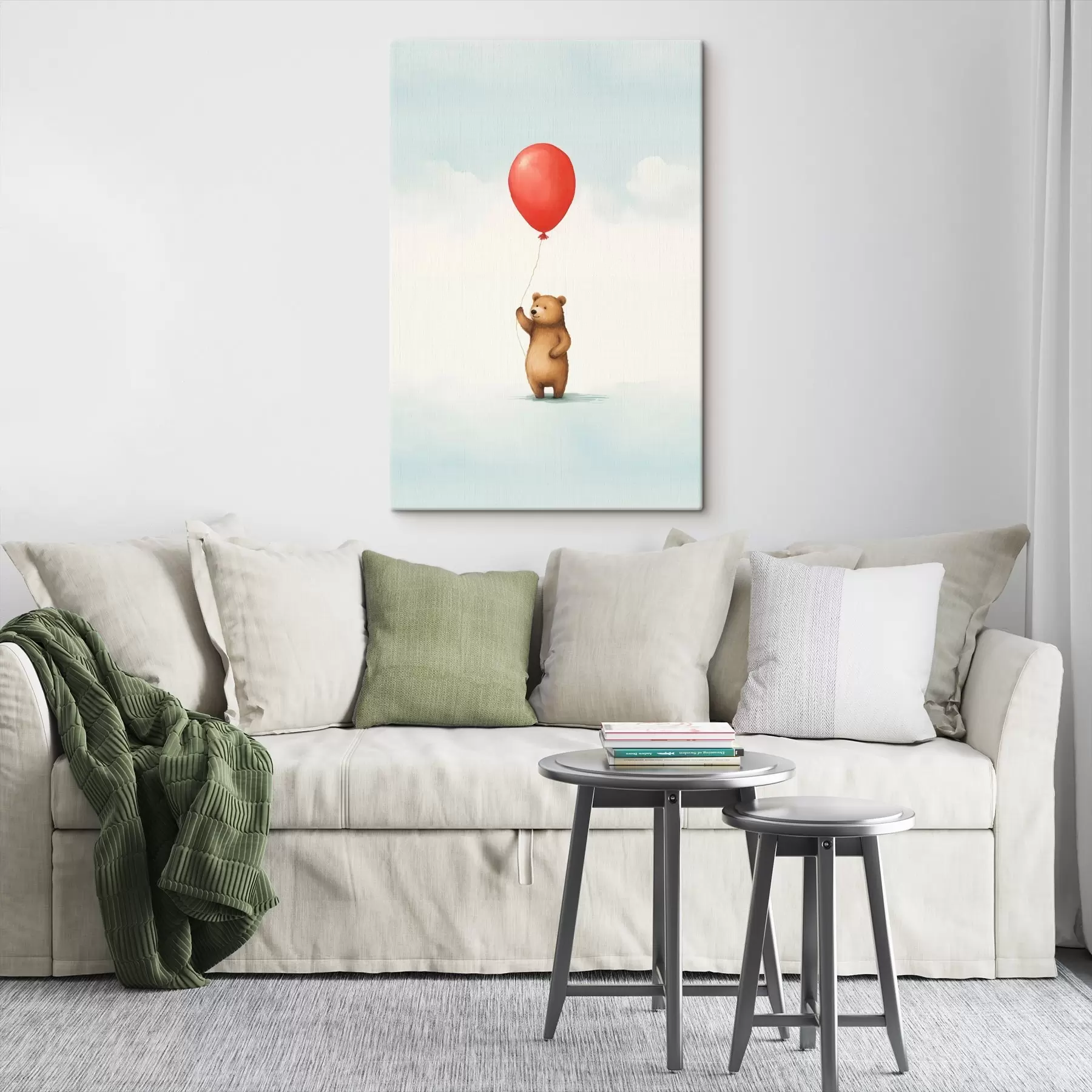 Fototapeta Miś i balon s44535