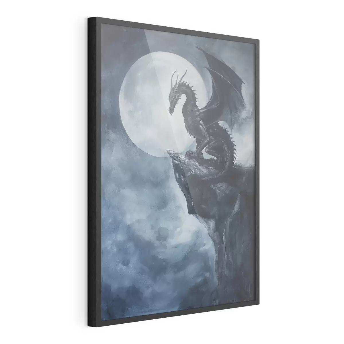 Plakat Smok i Księżyc f44530