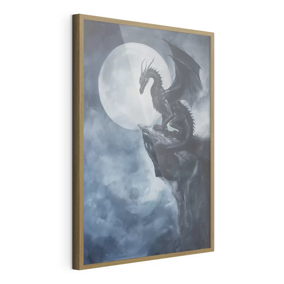 Plakat Smok i Księżyc f44530