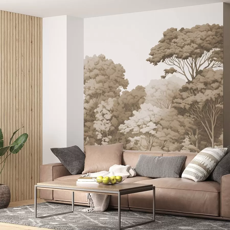 Fototapeta Korony leśne w04044v1