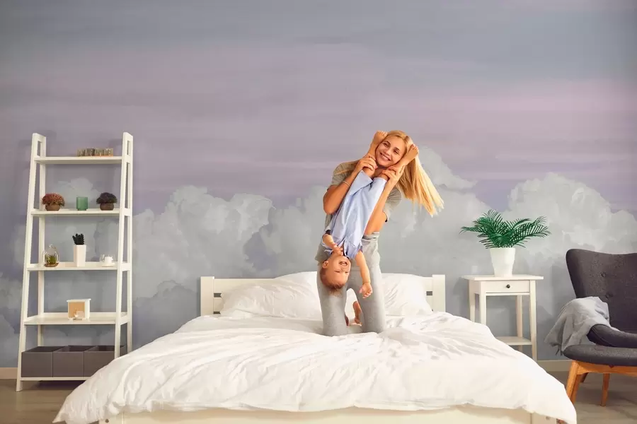 Fototapeta waniliowe niebo w04032