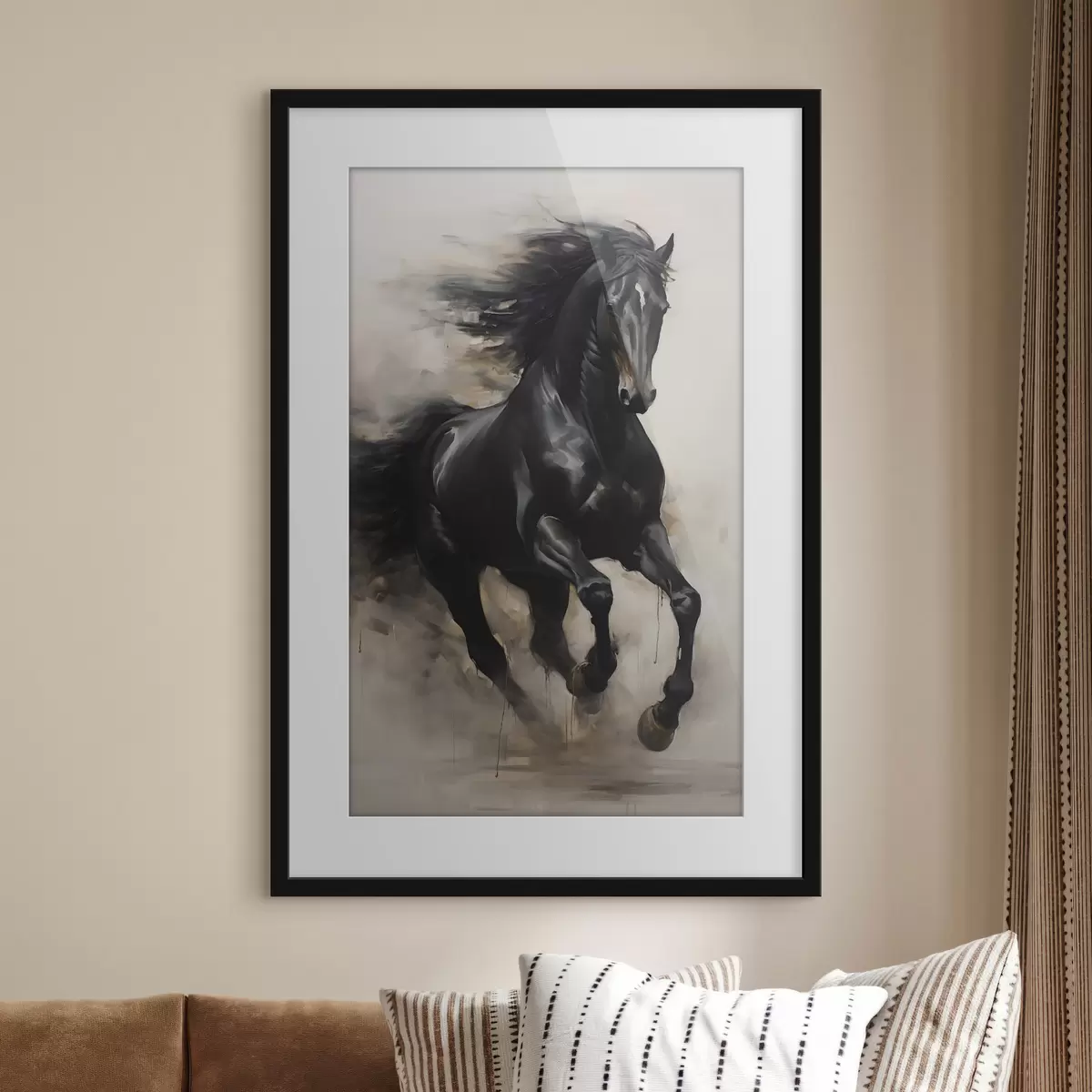 Plakat Koń w ruchu f44661