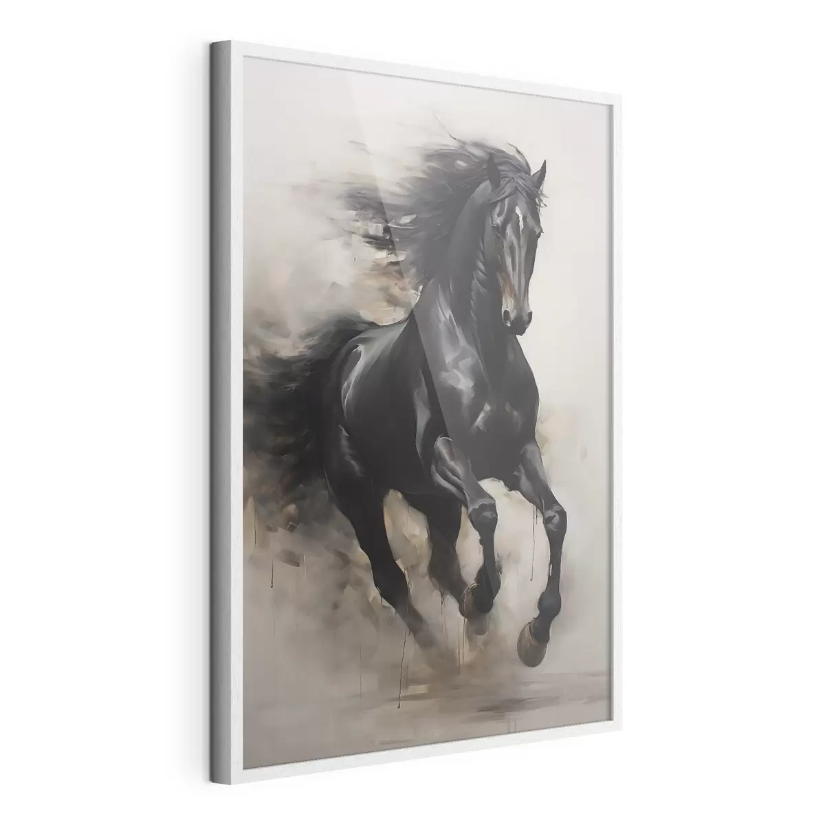 Plakat Koń w ruchu f44661