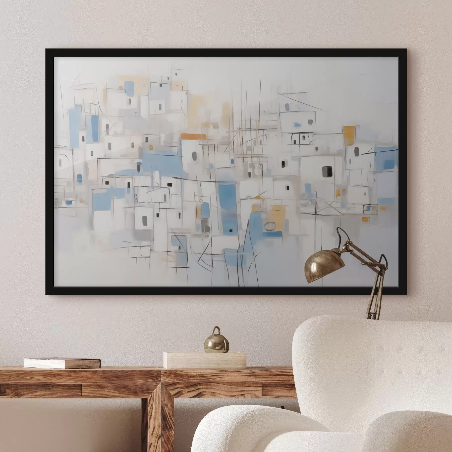 Fototapeta Home abstrakcyjny obraz imitujący f44699