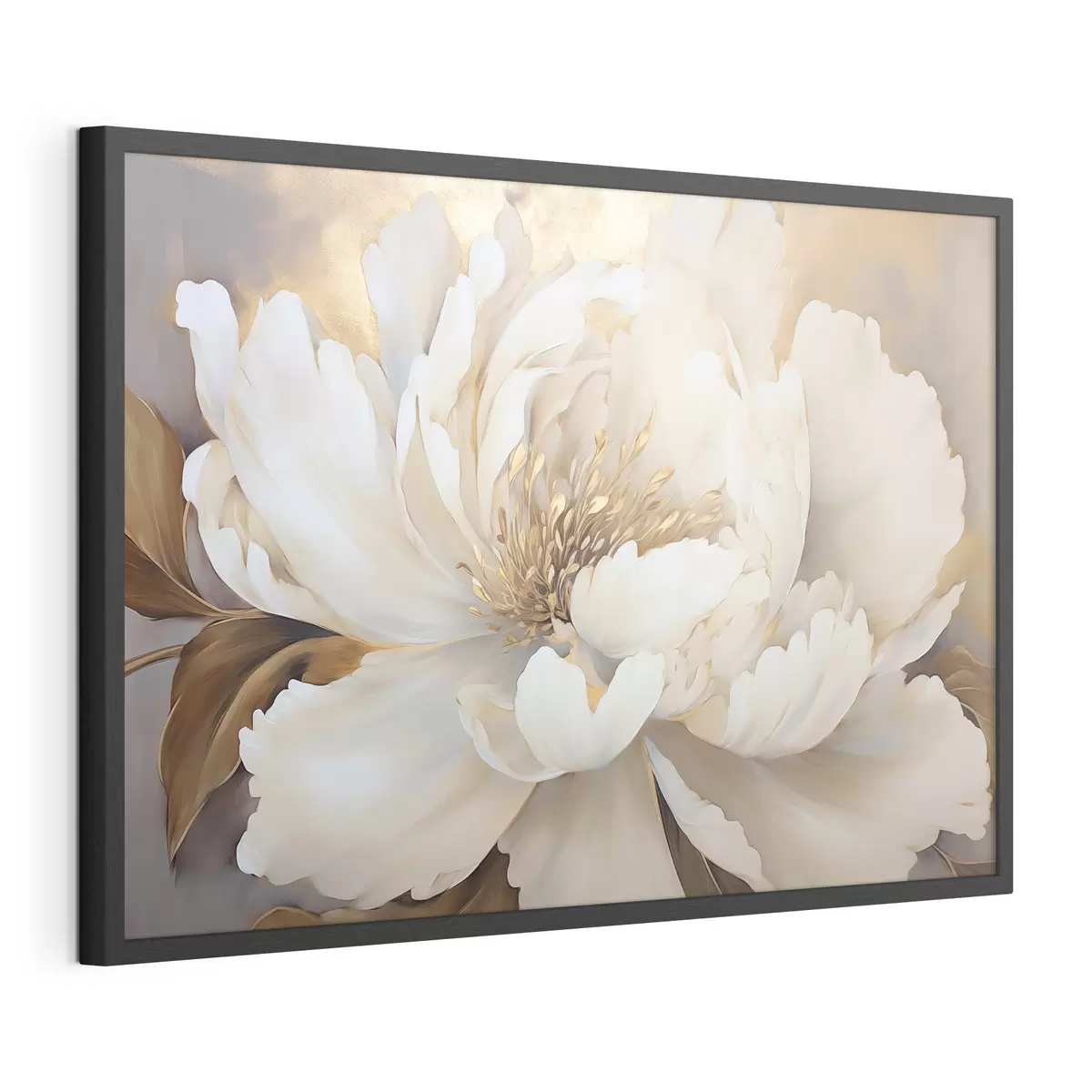 Plakat Duża piwonia f44705