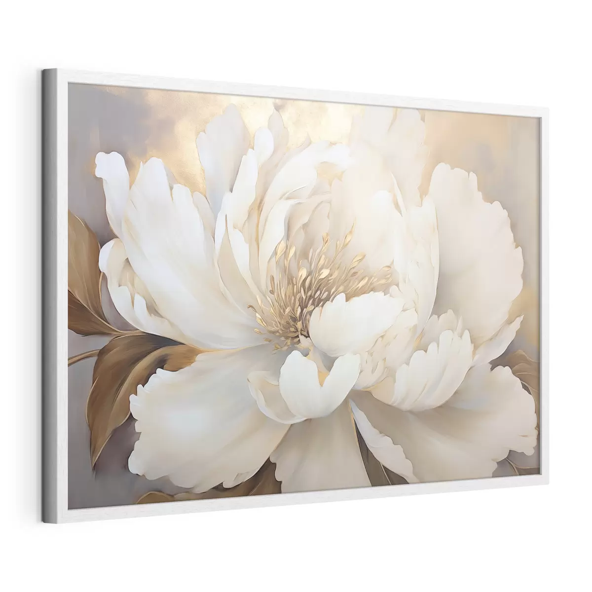 Plakat Duża piwonia f44705