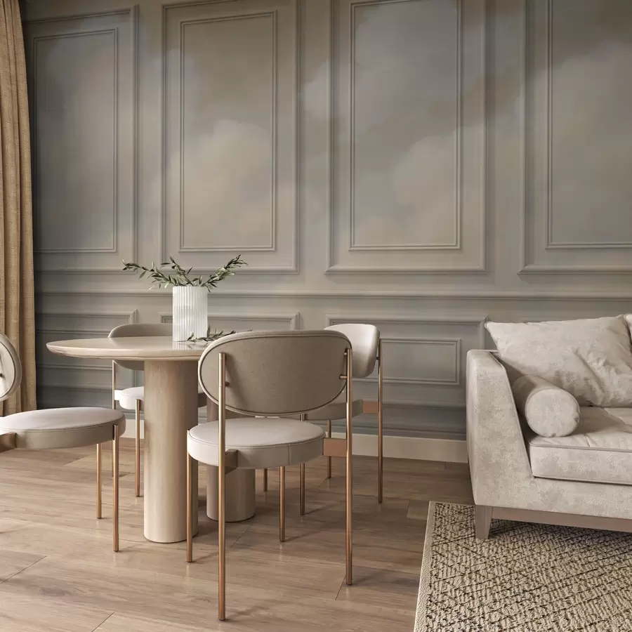 Fototapeta Imitacja formowania z przewiewnymi chmurami w04110v1