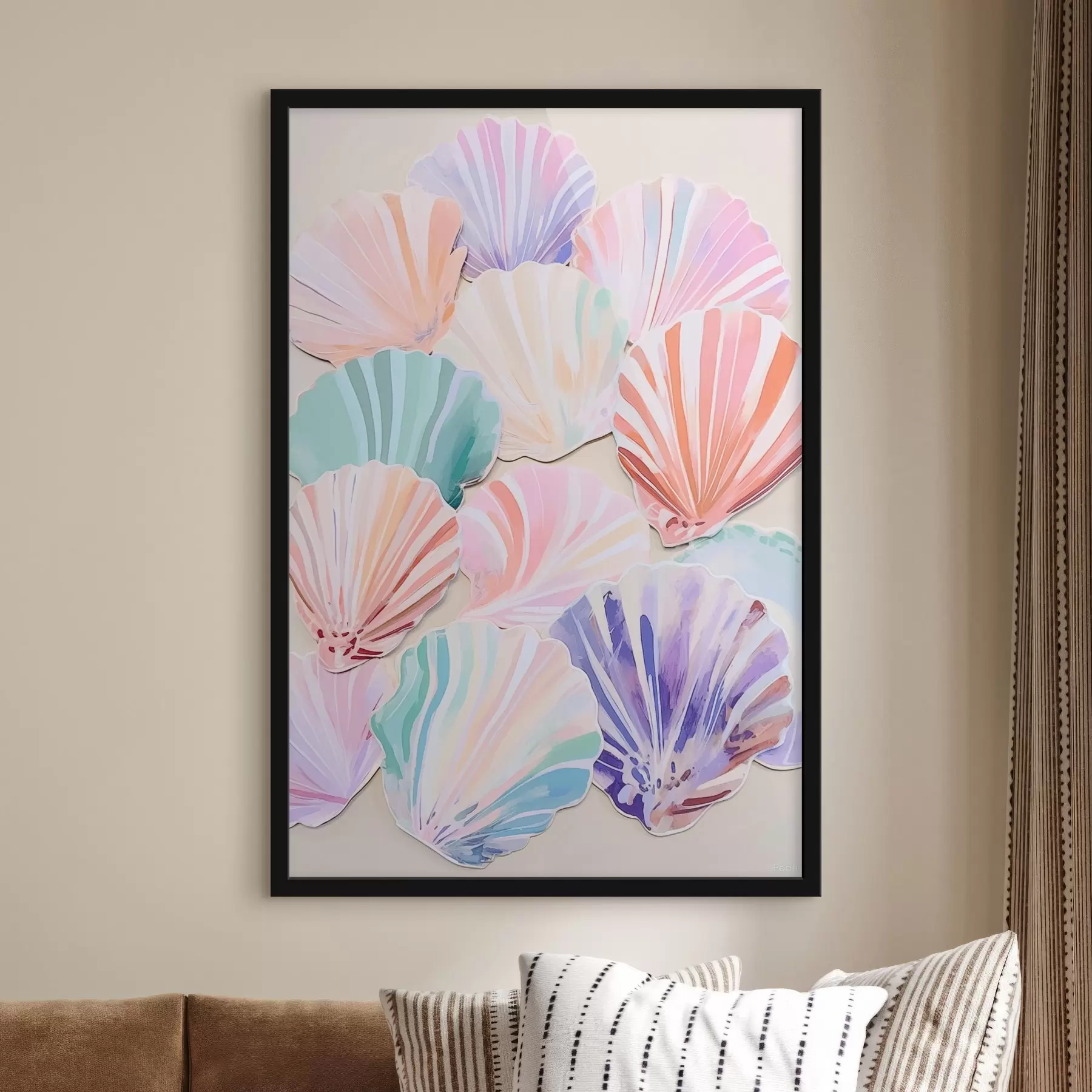 Fototapeta Wielokolorowe muszle morskie f44736