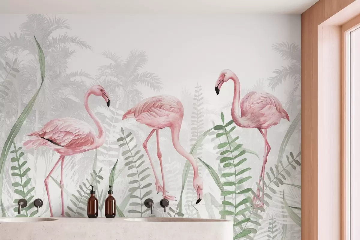 Fototapeta Flamingo w04122v1