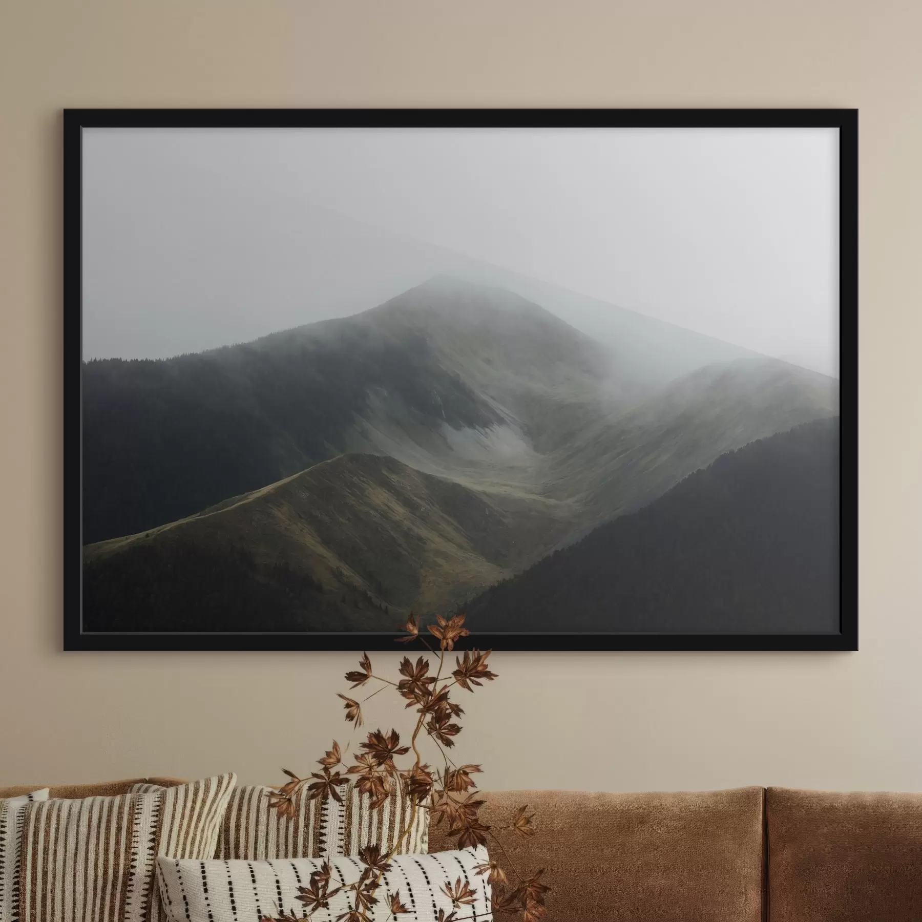 Fototapeta Kamienne posągi Moai na Wyspie Wielkanocnej o zachodzie słońca f44900