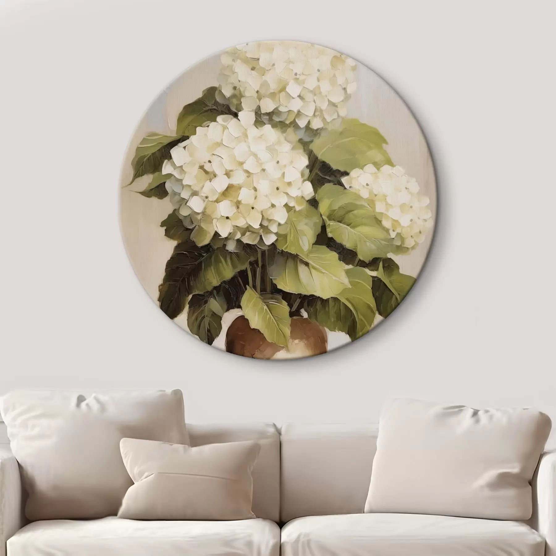 Fototapeta Hortensje w wazonie r44907
