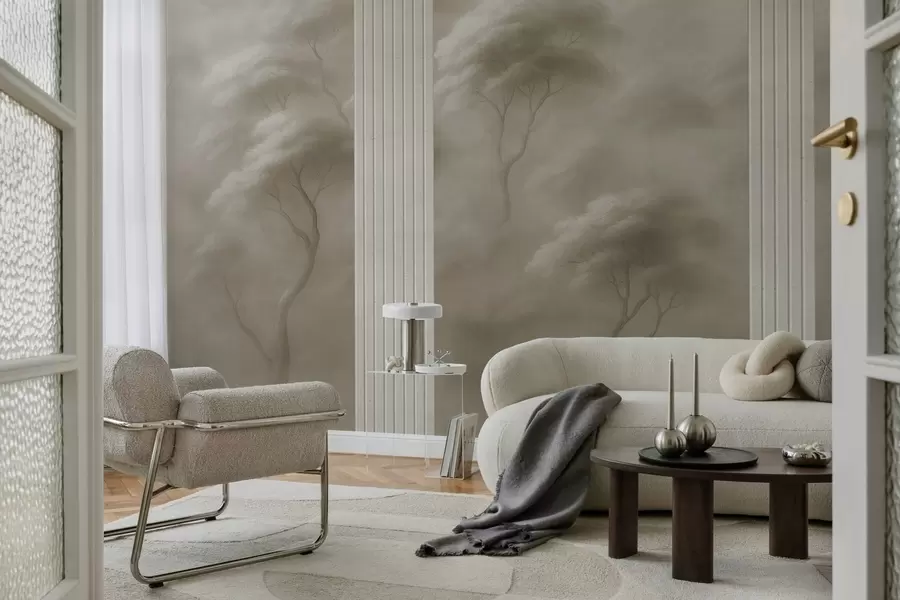 Fototapeta Forest Meets Panel Art w04187v1