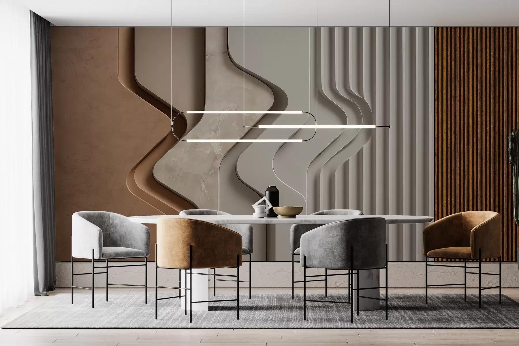 Fototapeta Iluzje tekstur w04188