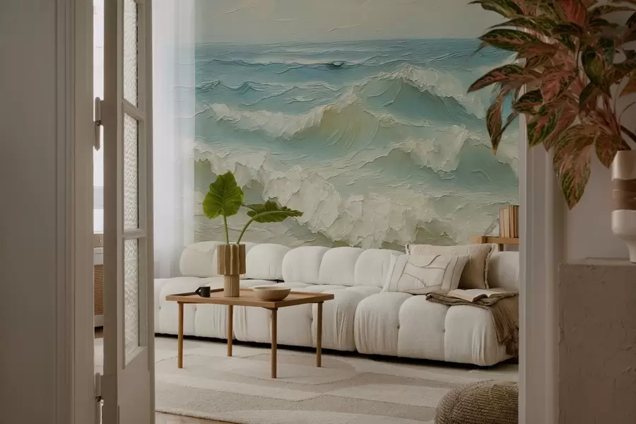 Fototapeta Iluzja fali wolumetrycznej w04202