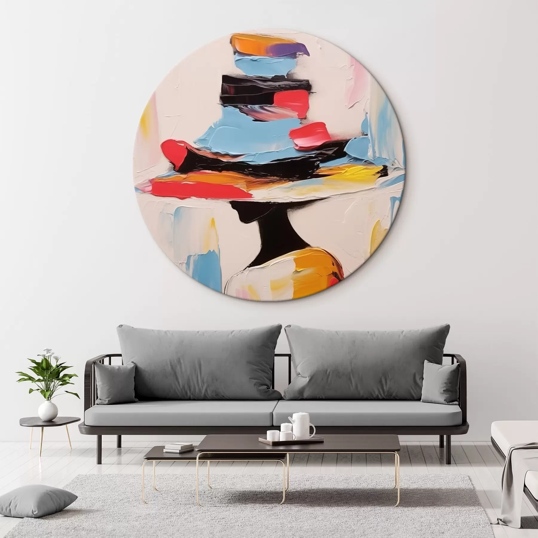 Fototapeta Kobieta w szerokim kapeluszu r44994