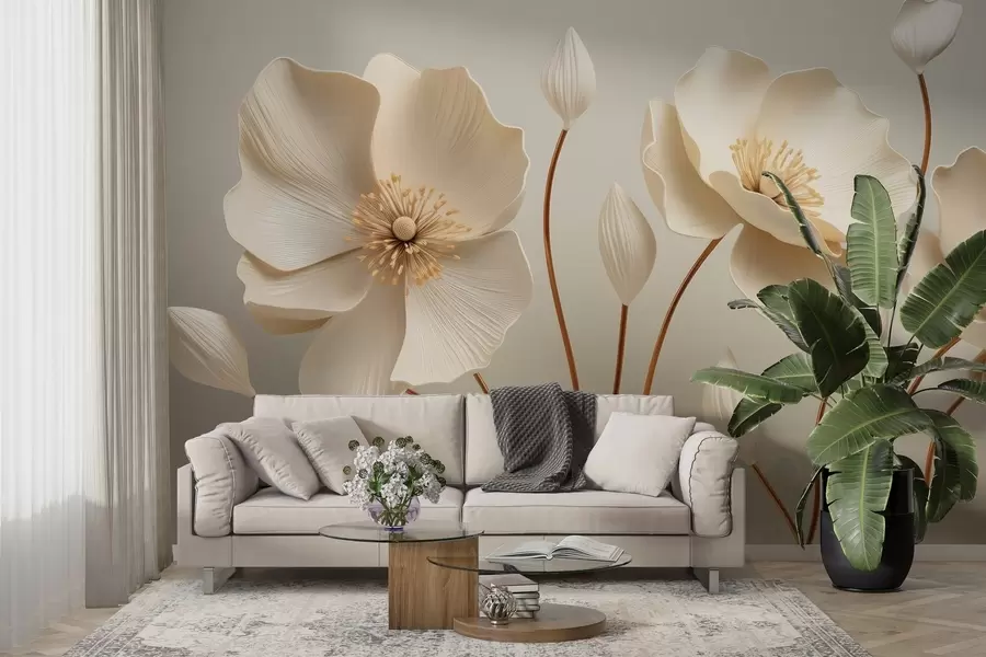 Fototapeta Wdzięczne kwiaty w04248