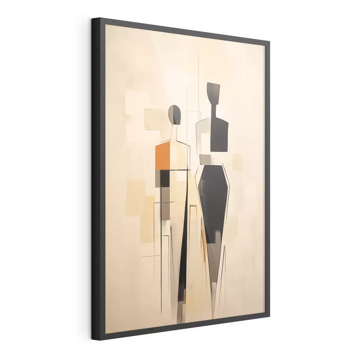 Plakat Abstrakcyjne sylwetki f45124