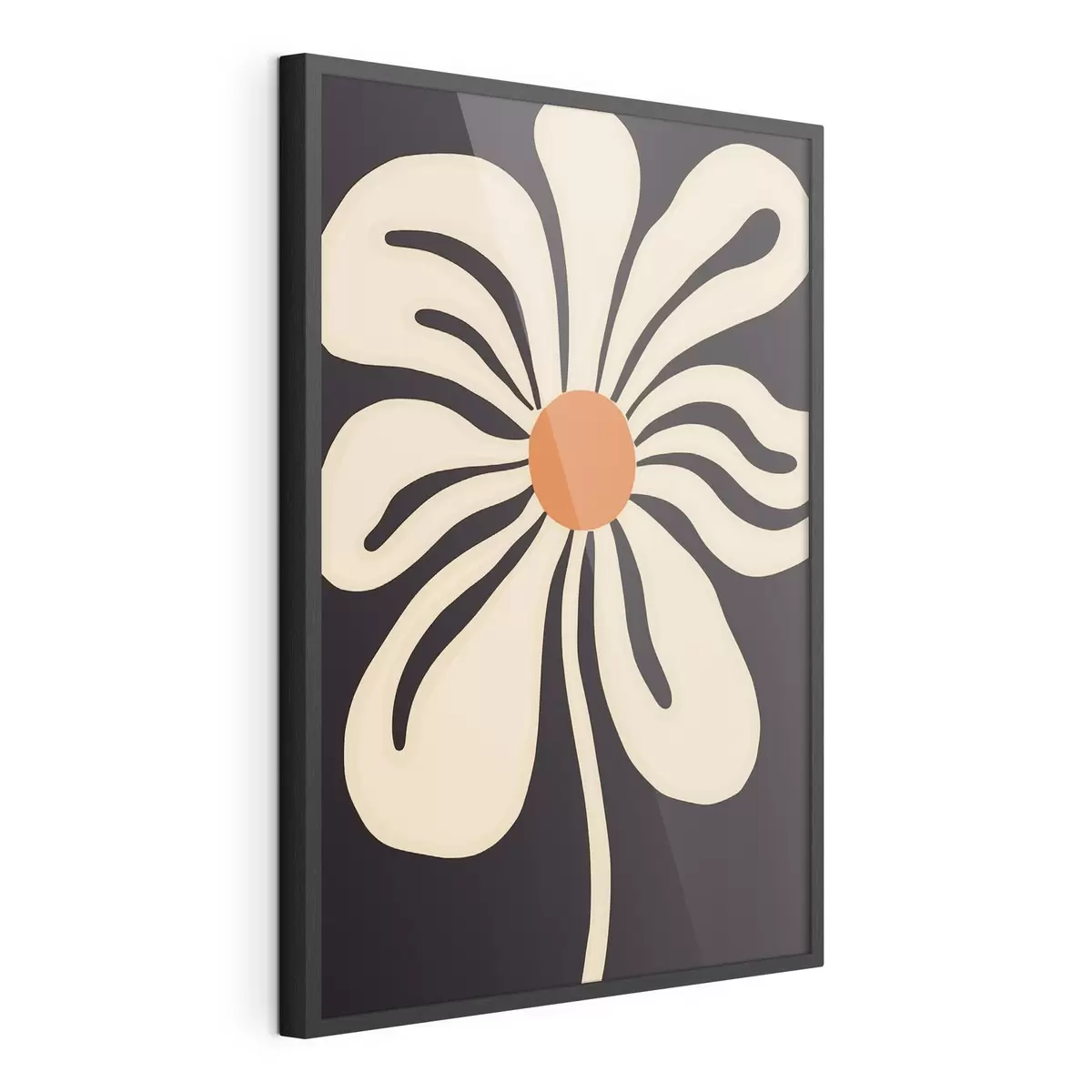 Plakat Stylizowany kwiat f45150