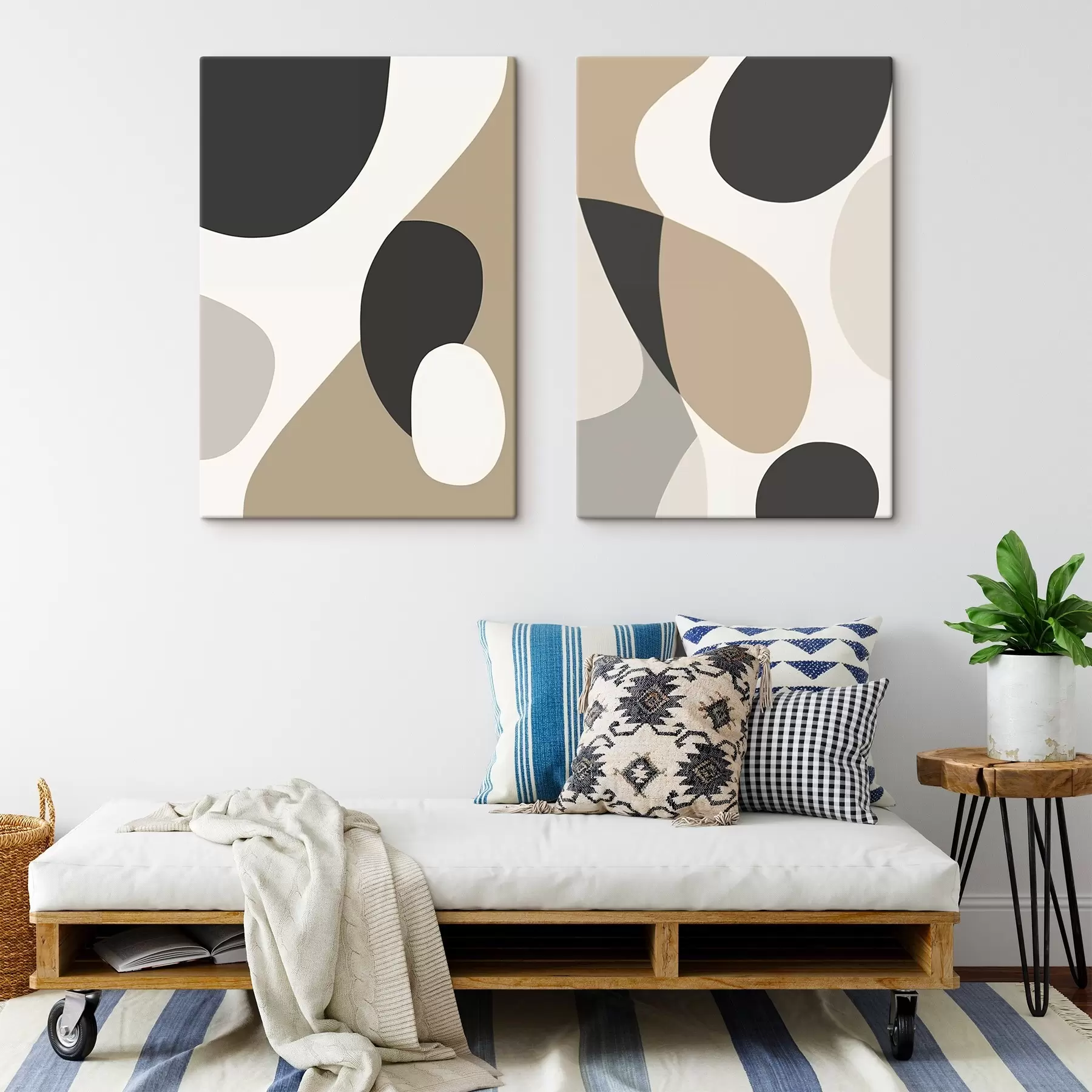 Obraz Abstrakcyjne kształty m00511