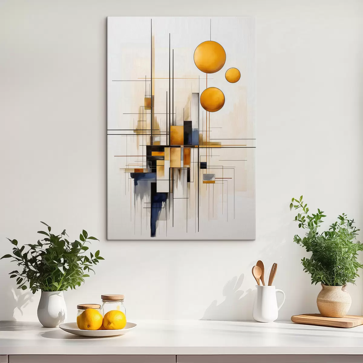 Obraz Abstrakcja geometryczna s45159