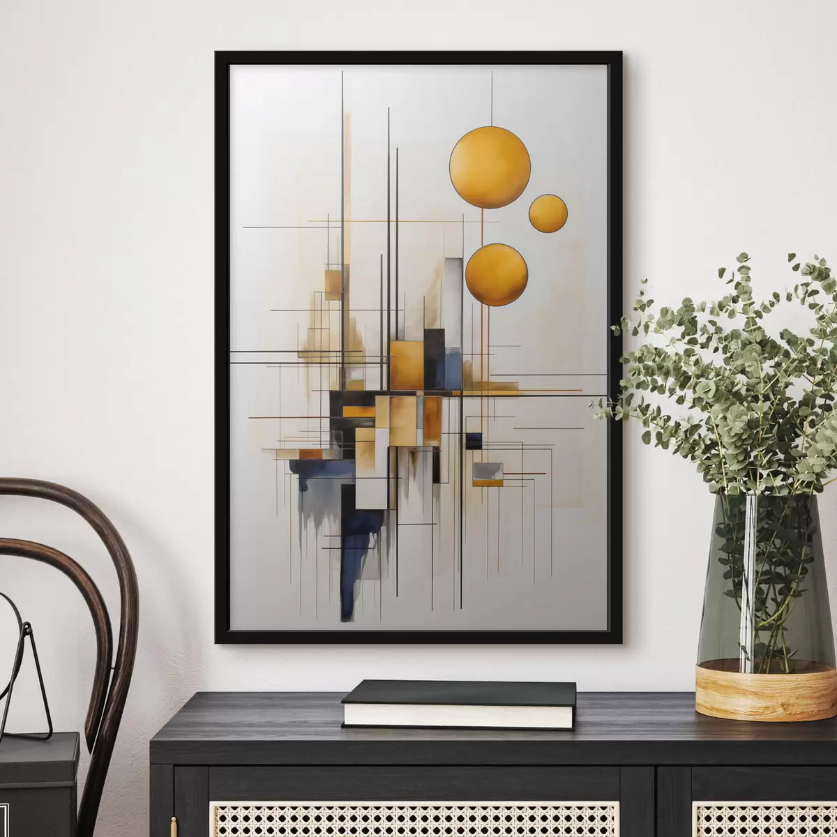 Plakat Abstrakcja geometryczna f45159