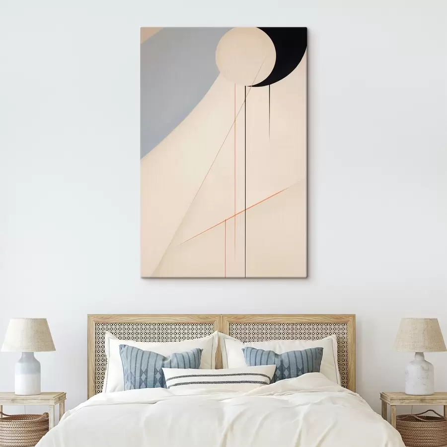 Obraz Geometryczna minimalistyczna abstrakcja s45212