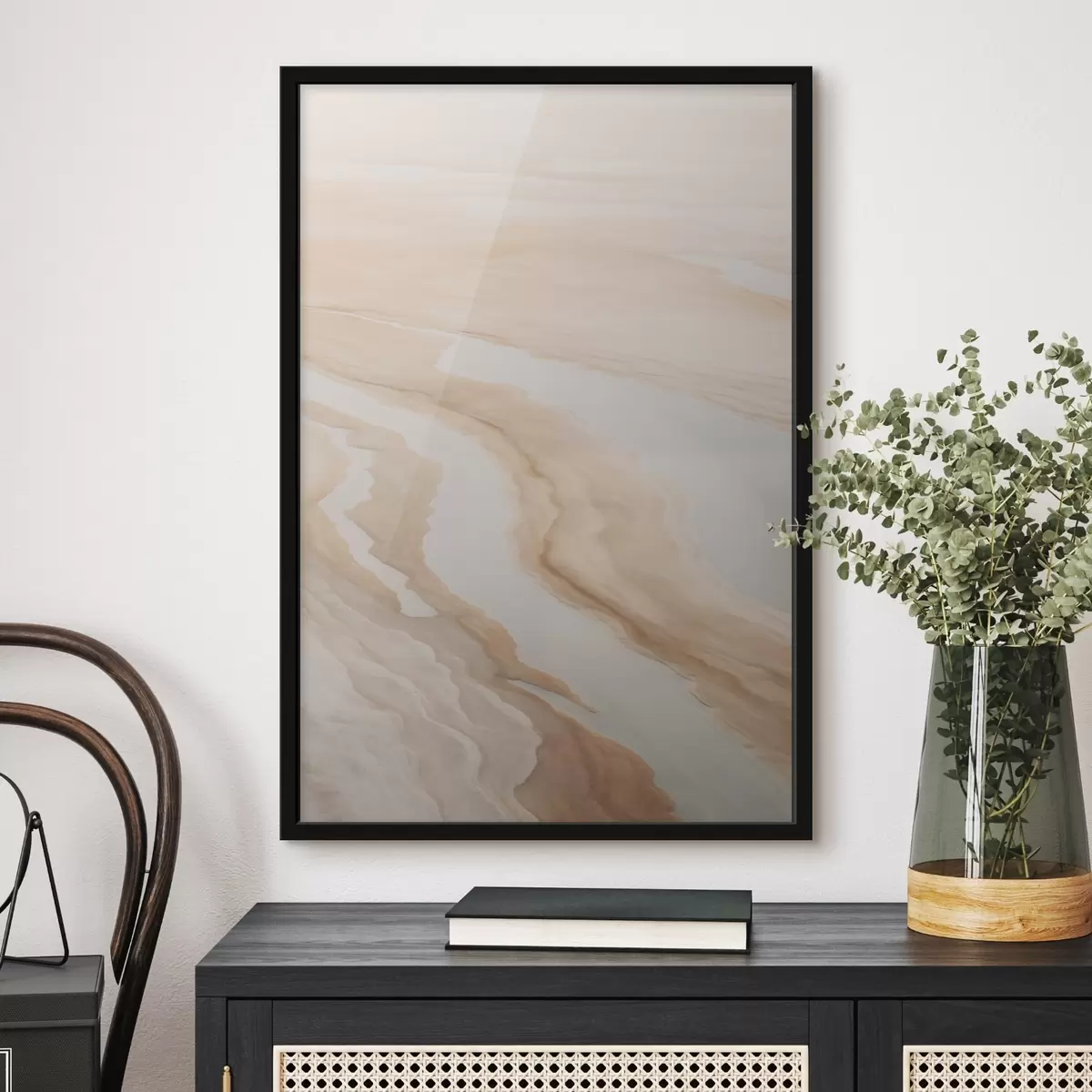 Plakat Minimalistyczny krajobraz f45206