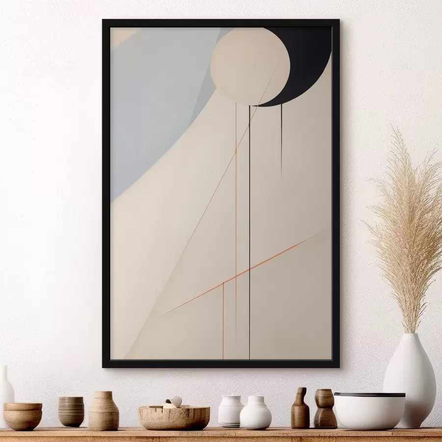 Fototapeta Geometryczna minimalistyczna abstrakcja f45212