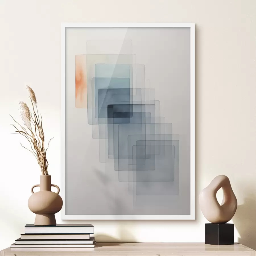 Fototapeta Minimalistyczna abstrakcja geometryczna f45213