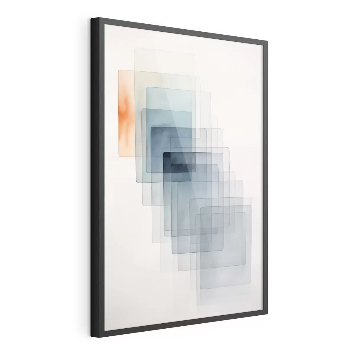 Plakat Minimalistyczna abstrakcja geometryczna f45213