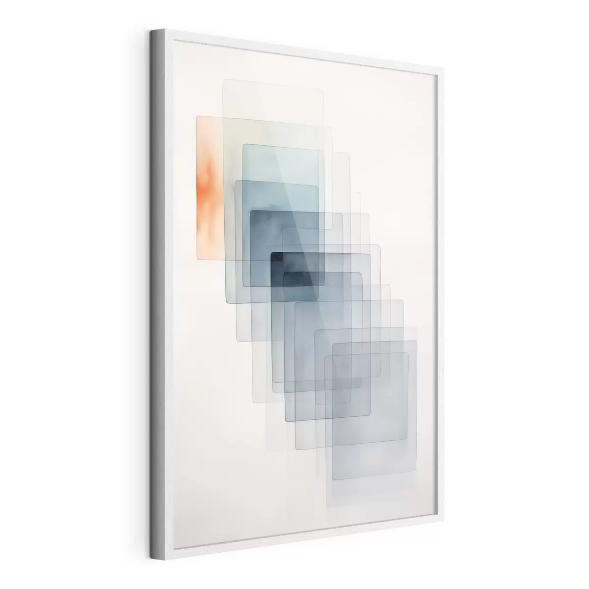Plakat Minimalistyczna abstrakcja geometryczna f45213