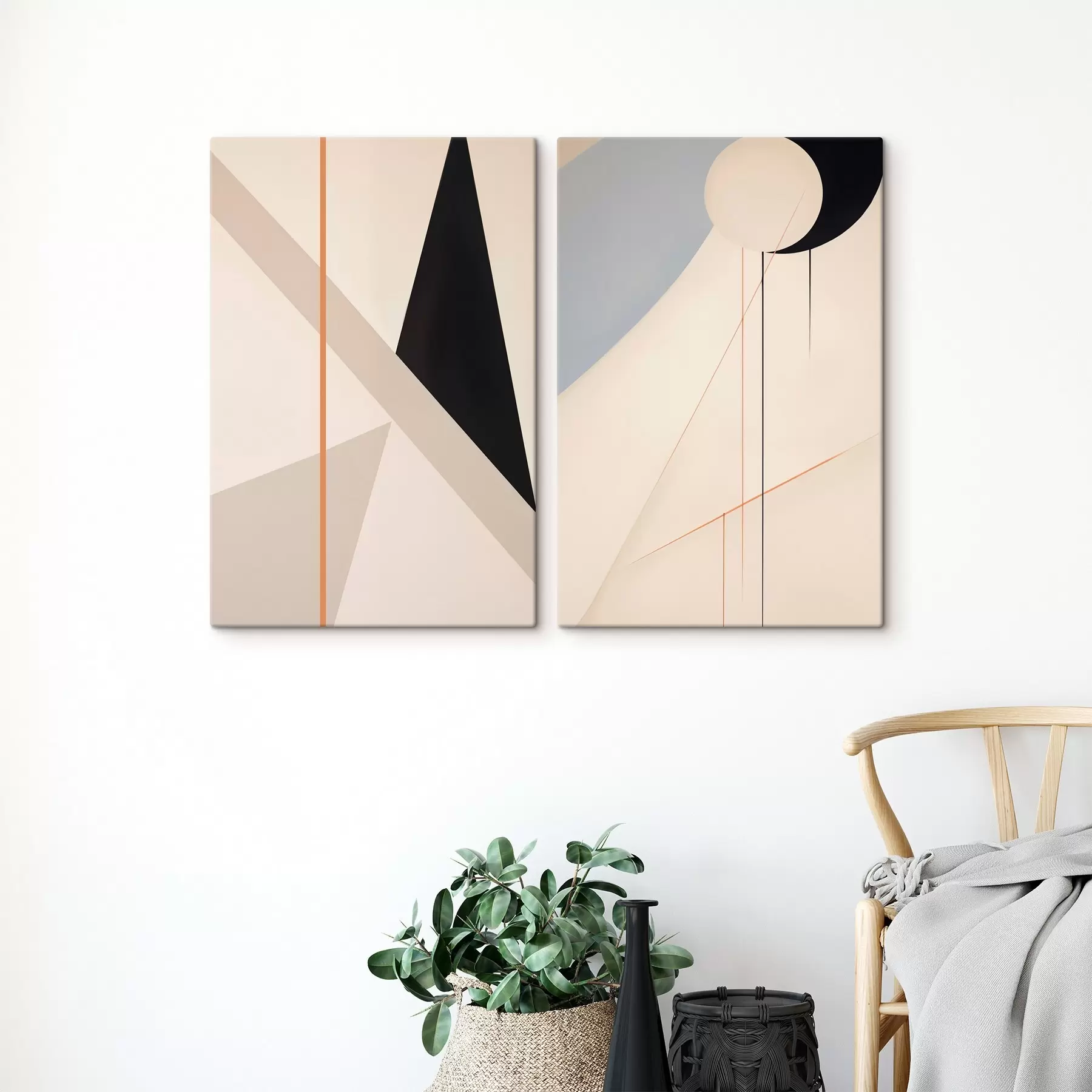 Obraz Abstrakcja geometryczna m00536