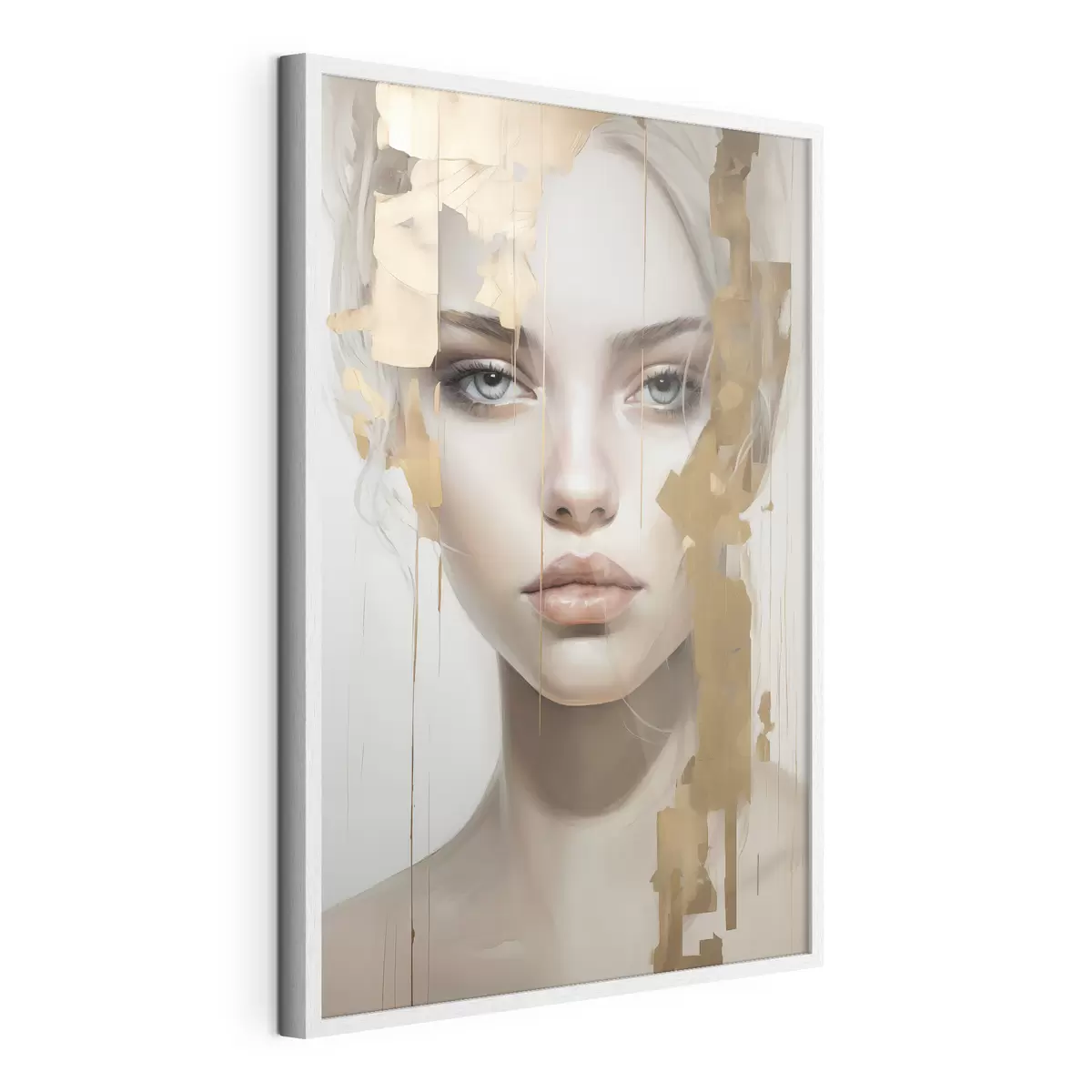 Plakat Abstrakcyjny portret f45215
