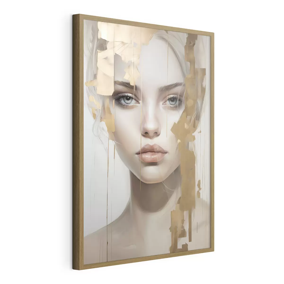 Plakat Abstrakcyjny portret f45215