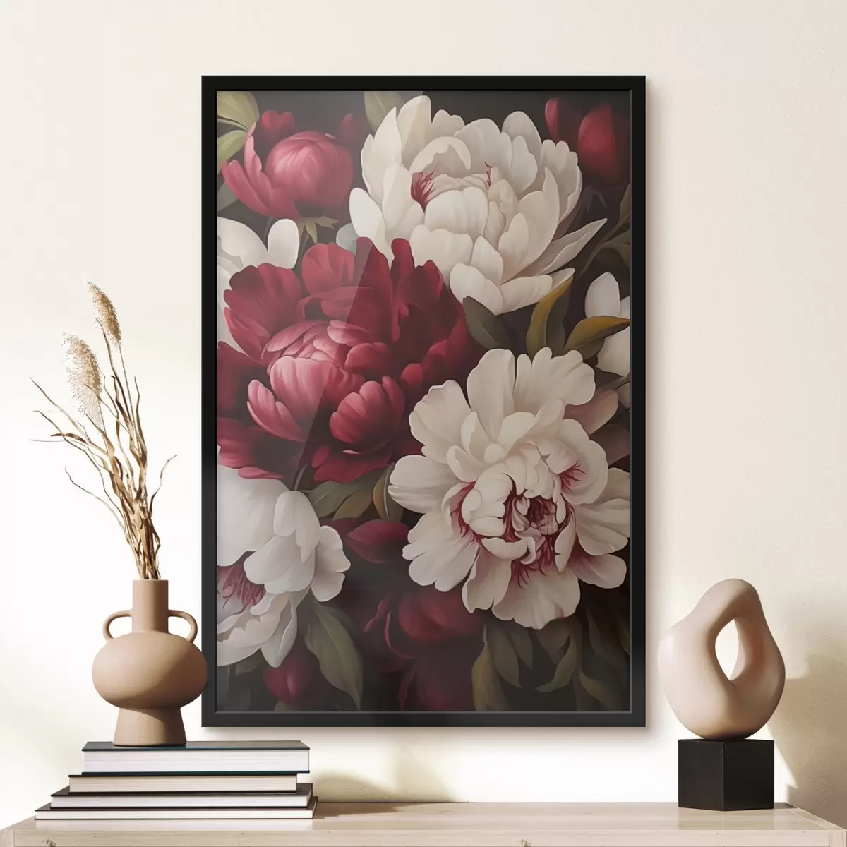 Plakat Piwonie f45220