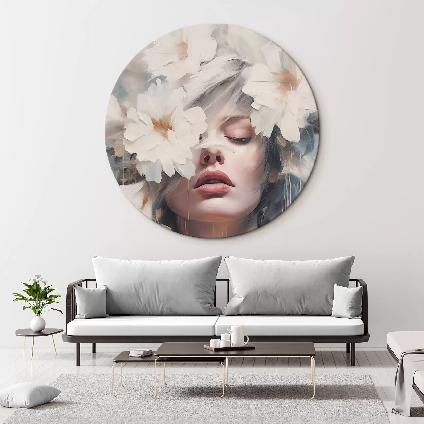 Obraz Abstrakcyjny portret r45219