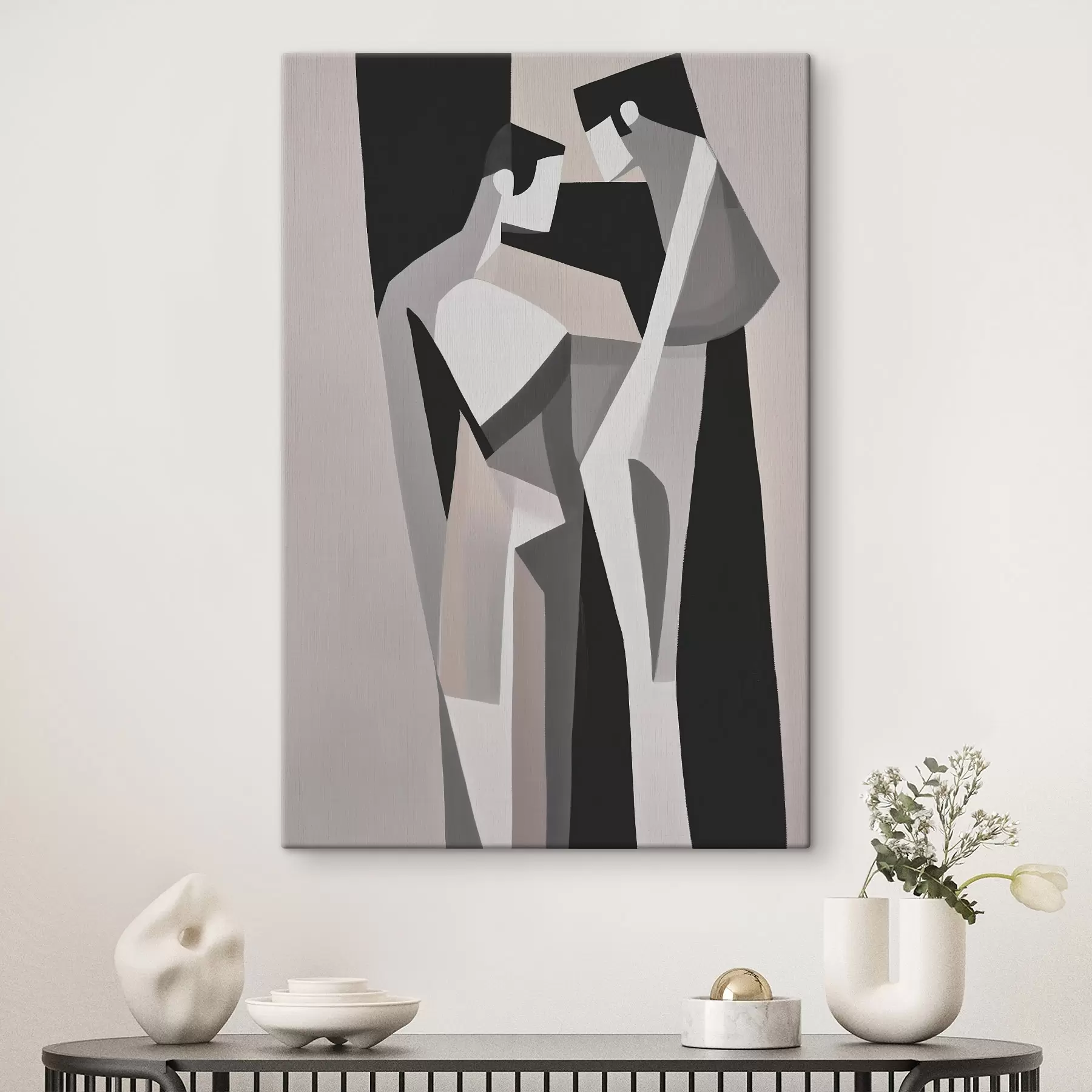 Obraz Geometryczna kompozycja pary s45156