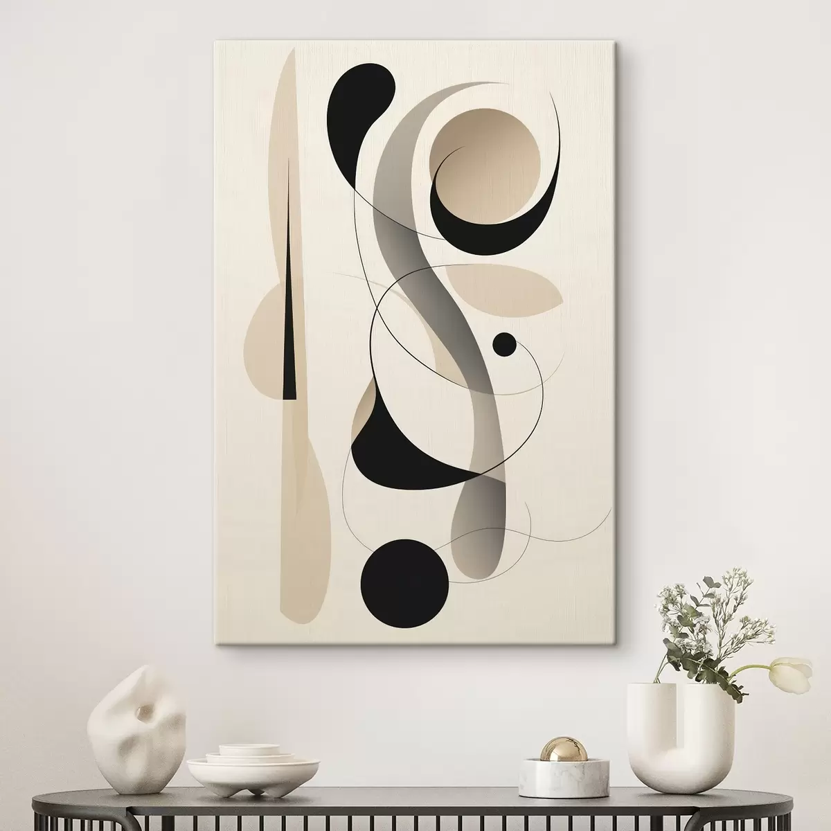 Obraz Minimalistyczna kompozycja geometryczna s45198