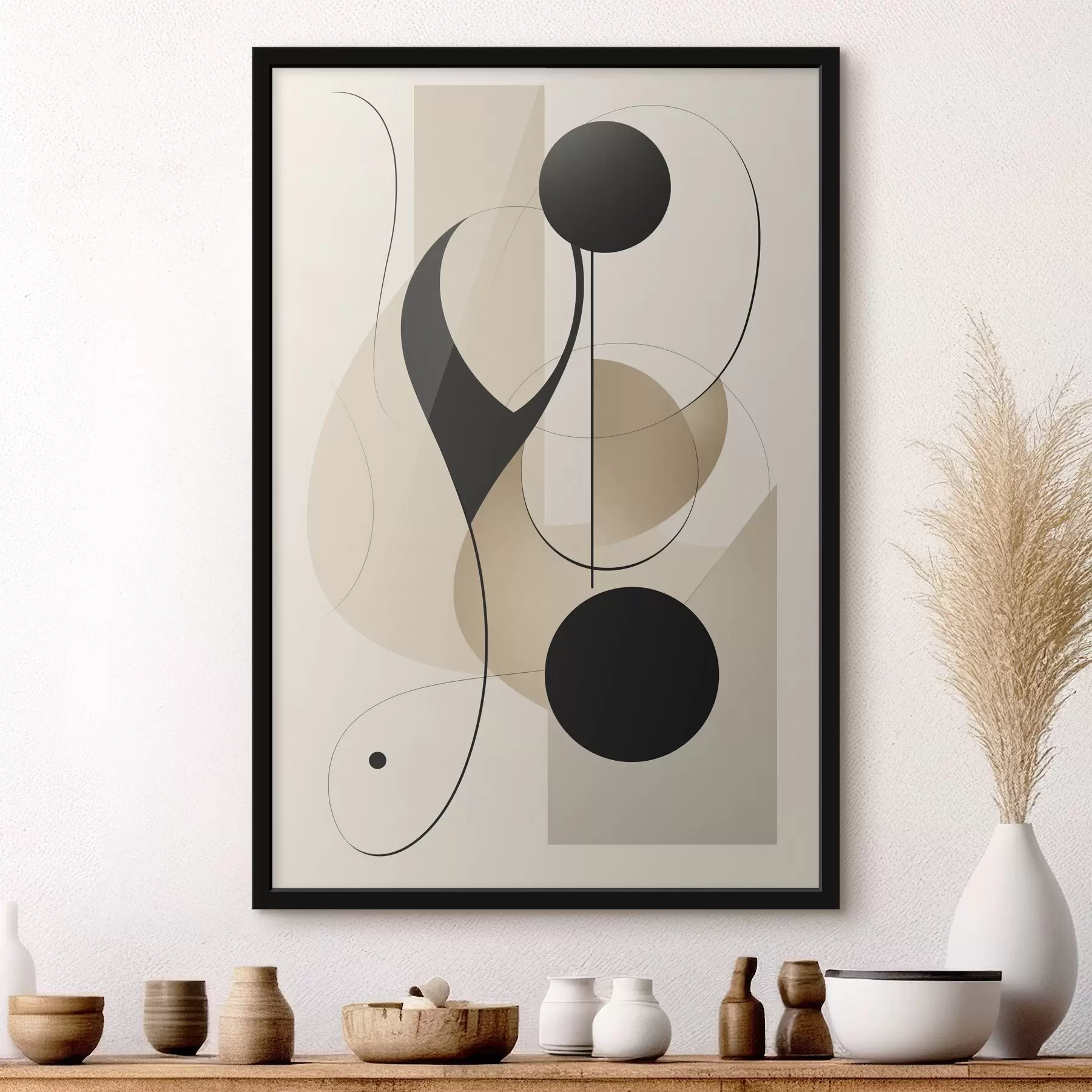 Fototapeta Abstrakcyjne krzywe i kształty f45197